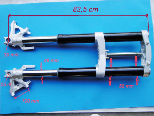 FORCELLA  SACHS  48 MM   COMPLETA DI PIASTRE